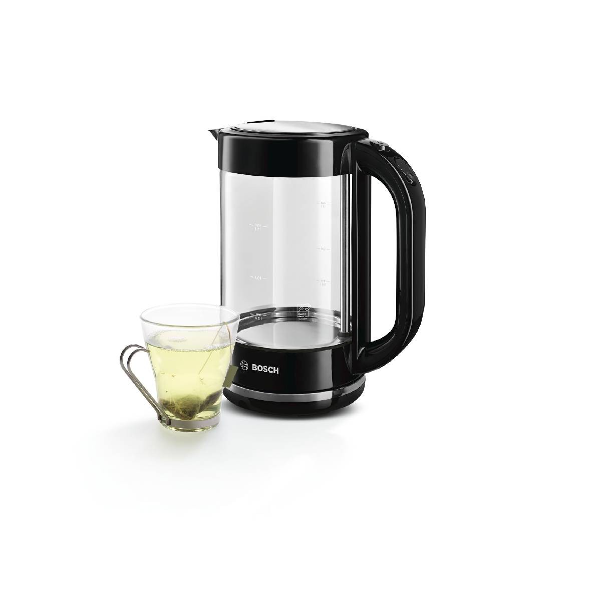 TWK70B03 Kettle1.7 l Siyah/Cam