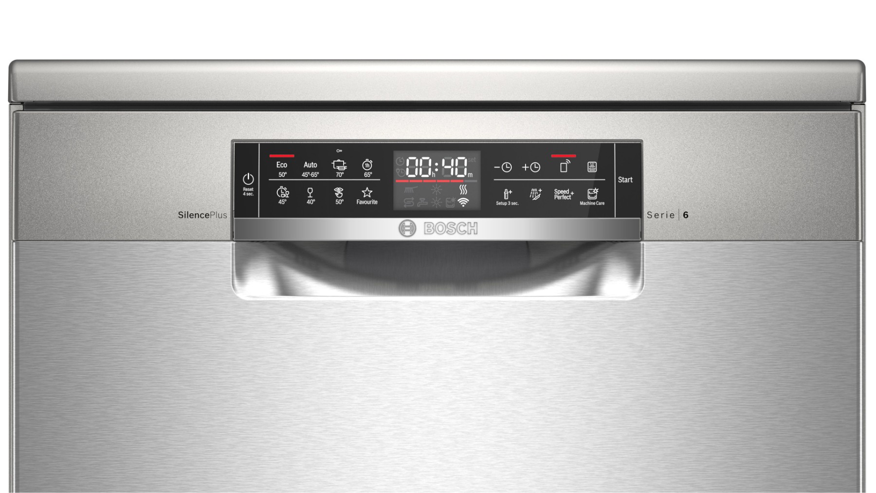 SMS6EAI80T Serie | 6  8 Program Solo Bulaşık Makinesi 60 cm Inox