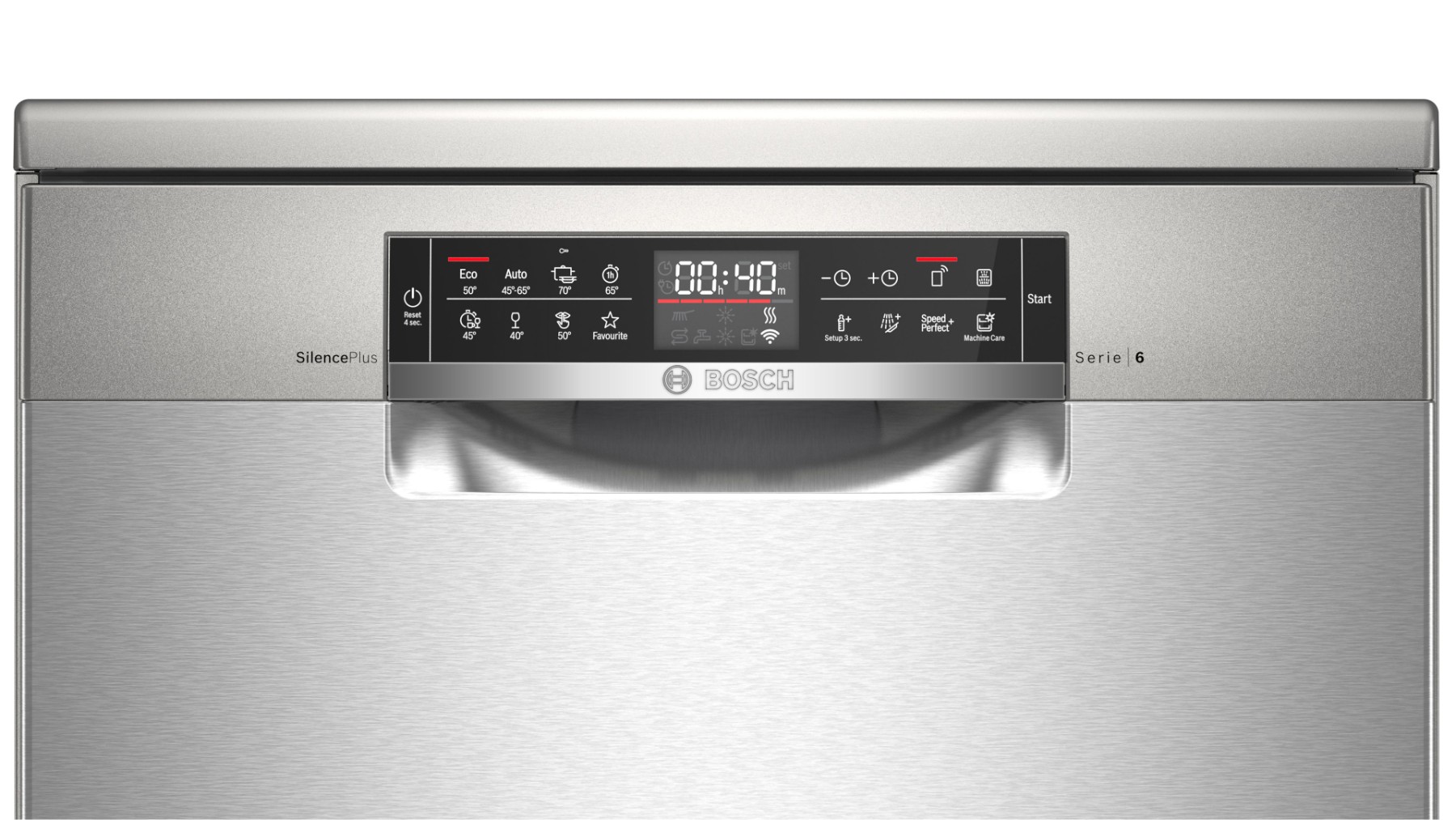 SMS6EAI80T Serie | 6  8 Program Solo Bulaşık Makinesi 60 cm Inox