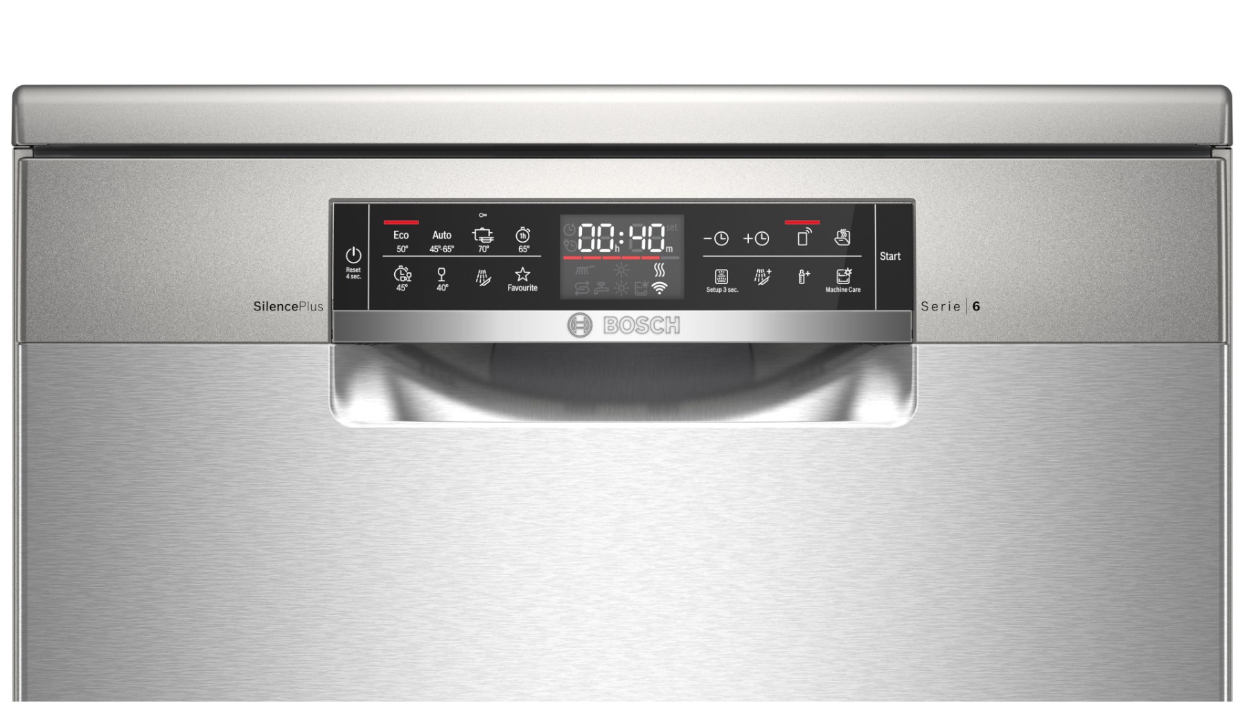 SMS6ECI81T Serie | 6  7 Program Solo Bulaşık Makinesi 60 cm Inox