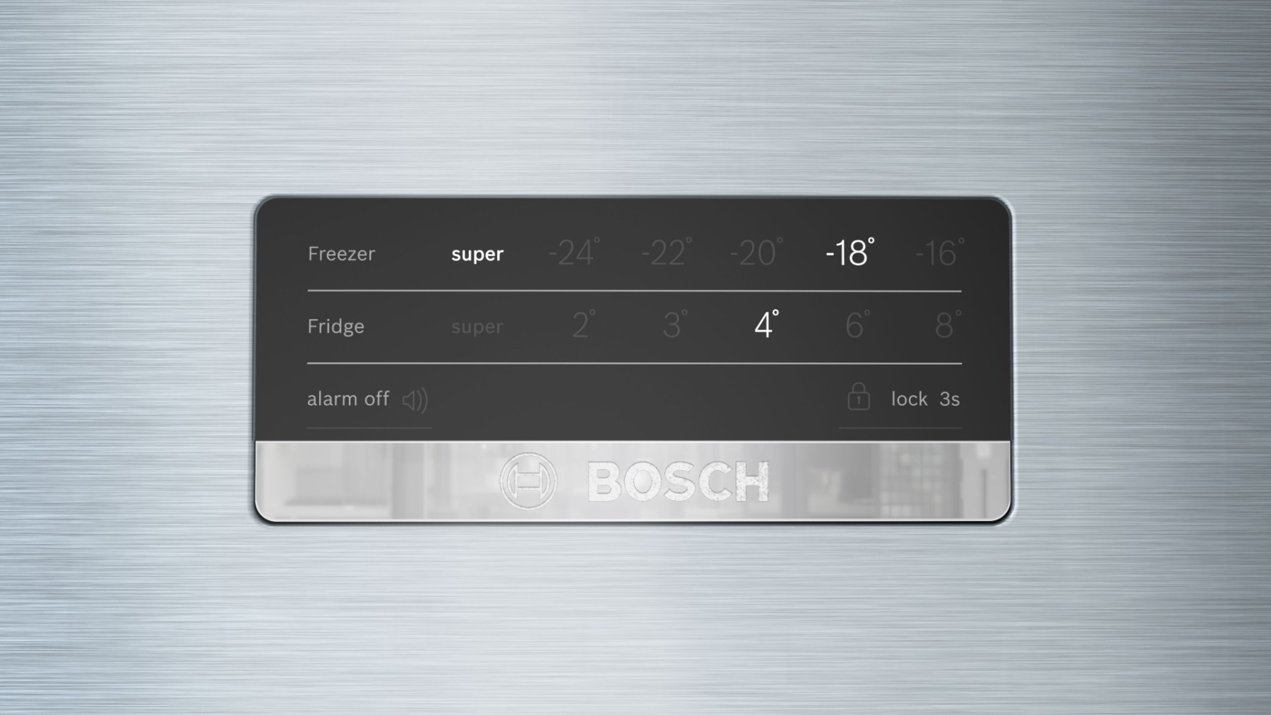 KDN56XIF1N Serie | 4 Üstten Donduruculu Buzdolabı 193 x 70 cm Kolay temizlenebilir Inox