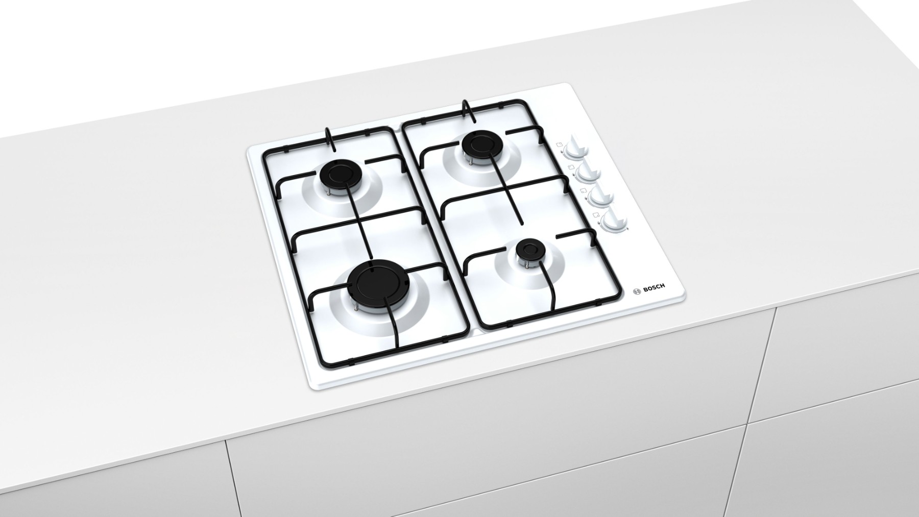 PBP6C2B82O Serie | 2 Gazlı Ocak 60 cm Beyaz