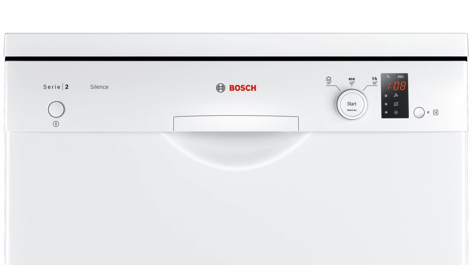 SMS23DW00T Serie | 2 Solo 3 Program Bulaşık Makinesi 60 cm Beyaz
