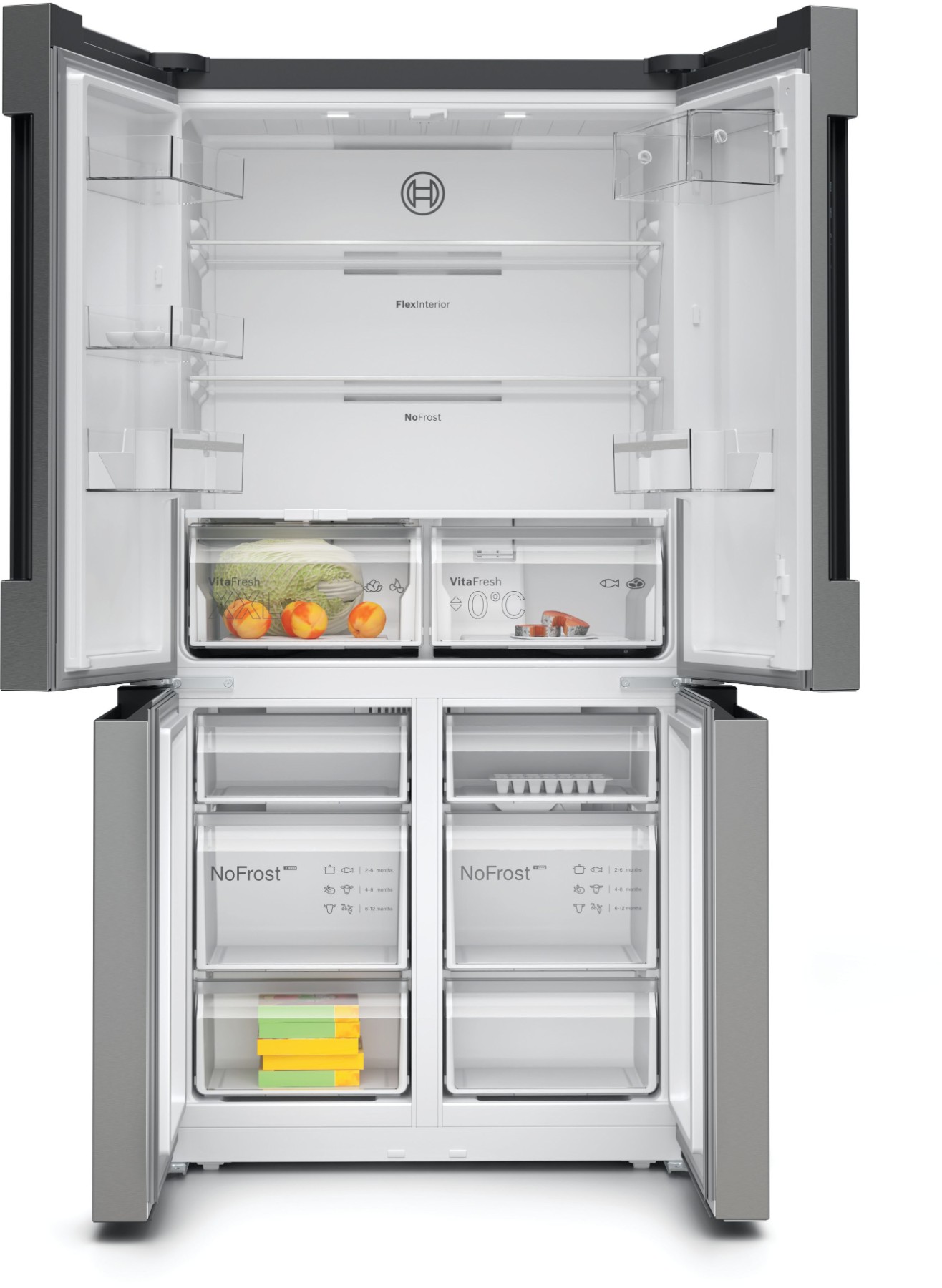 KFN96VPEA Serie 4 Multi Door 183 x 90.5 cm Kolay temizlenebilir Inox