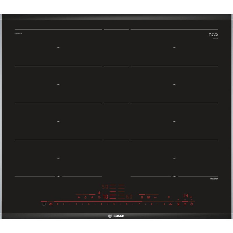 PXY675DW4E Serie | 8 İndüksiyonlu Ocak 60 cm siyah