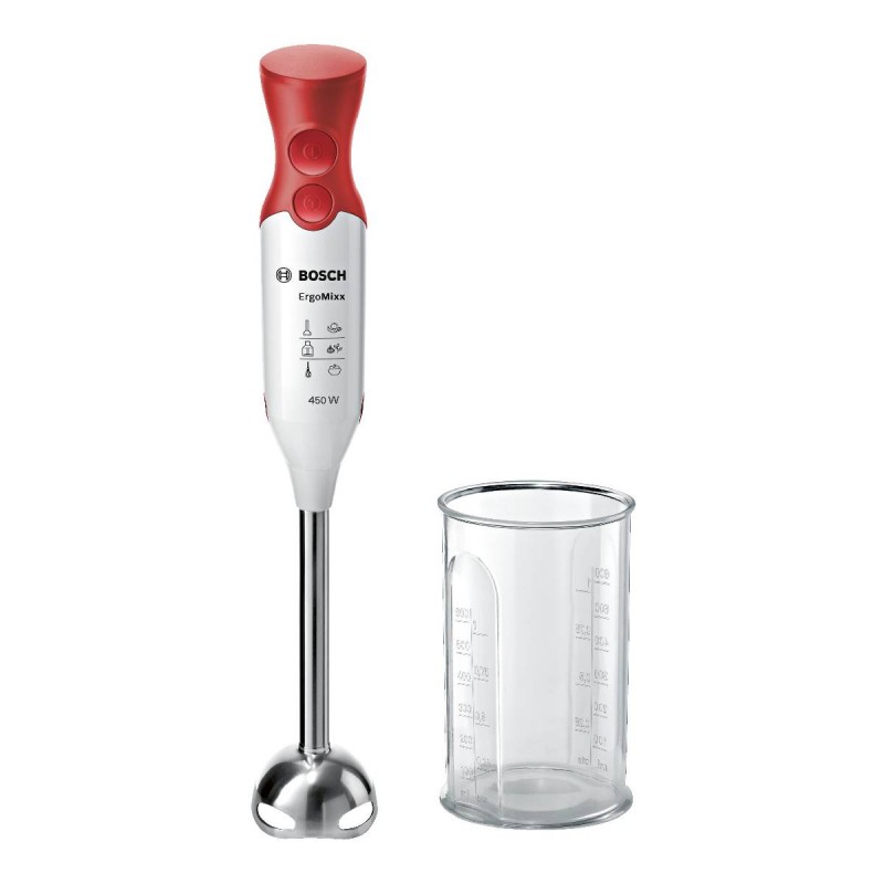 MSM64110 Hand blender 450 W Beyaz, Kırmızı