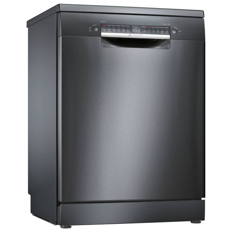 SMS4IKC60T Serie 4 Solo Bulaşık Makinesi 60 cm Black inox